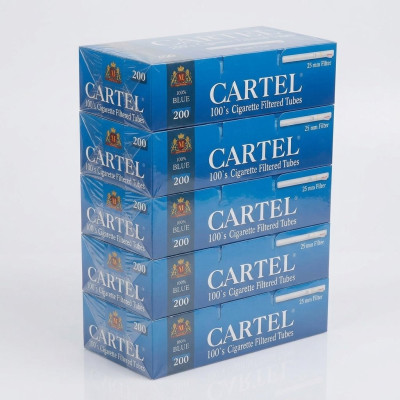 Cartel 100s blue 200 Filterh&uuml;lsen
