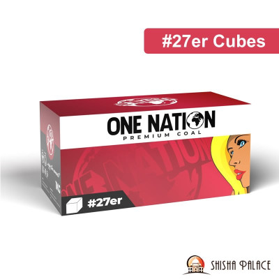 One Nation Premium Shisha Cubes #26er 1kg
