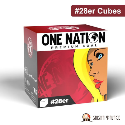 One Nation Premium Shisha Cubes #26er 1kg
