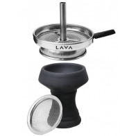 Atom Lava Chimney Set - Black