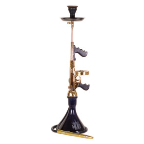 MOB Tommy-Gun Hookah Gold